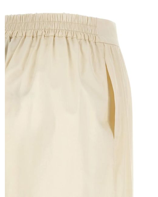 MISENITHE White Vicky Wide-Leg Trousers