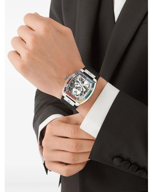 Philipp Plein Metallic The $Keleton Watch for men