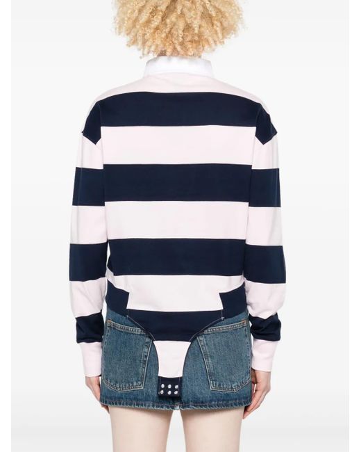 Coperni ストライプ ボディスーツ Blue