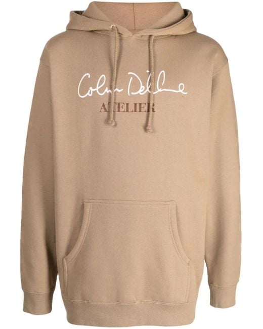 Kidsuper Natural Colm Dillane Atelier Cotton Hoodie for men