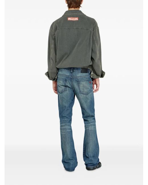 DIESEL Blue Bootcut Jeans Regular Waist 1998 D-Buck for men