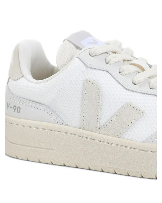 Veja White V 90 B Mesh Shoes