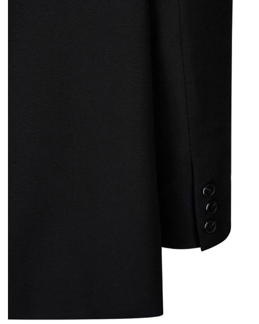 Veste Boutonnée À Détail De Fente Studio Tomboy X en coloris Black