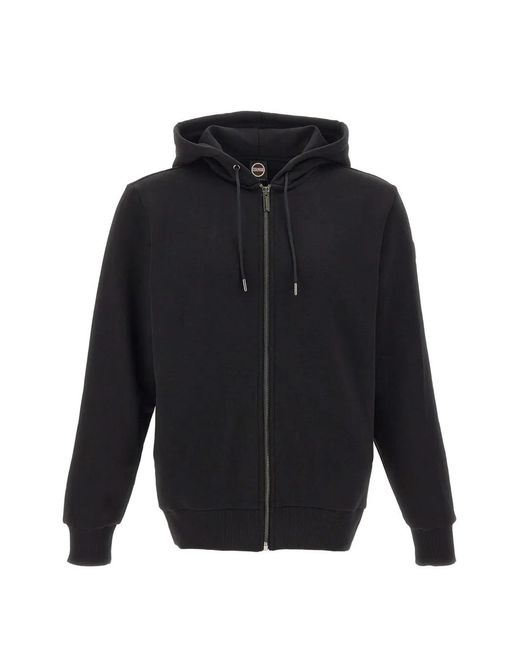 Colmar Blue Logo-Patch Zip-Up Hoodie for men