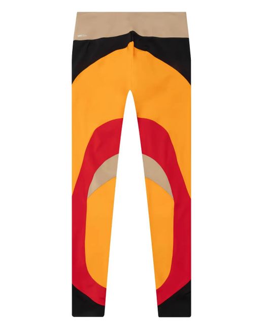 PUMA Legging Met Colourblocking En Rits in het Orange