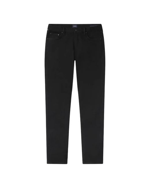 Citizens of Humanity Black London Tapered Slim Jeans for men