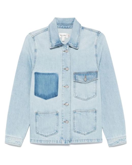 Veste Chore FRAME en coloris Blue