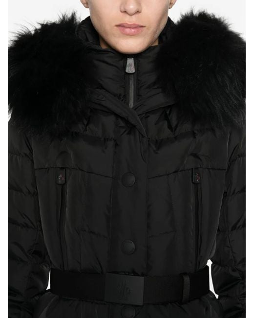 Moncler Black Belted Jacket