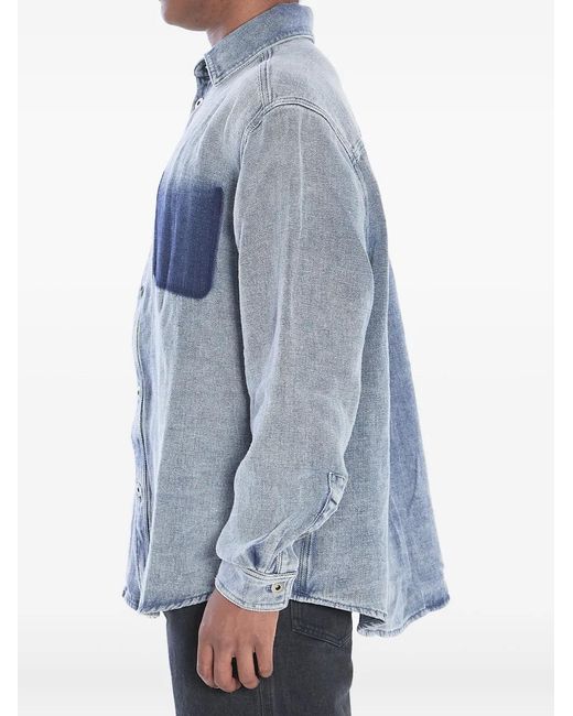 Loewe Denim Overhemd in het Blue voor heren