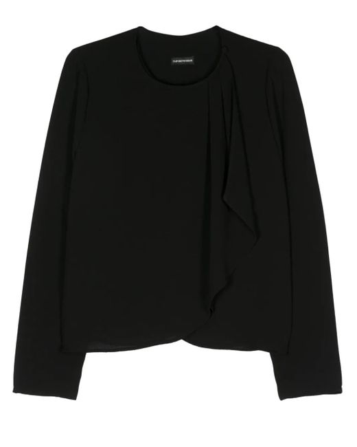 Giacca A Portafoglio Armure di Emporio Armani in Black