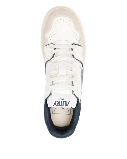Autry White Clc Sneakers for men