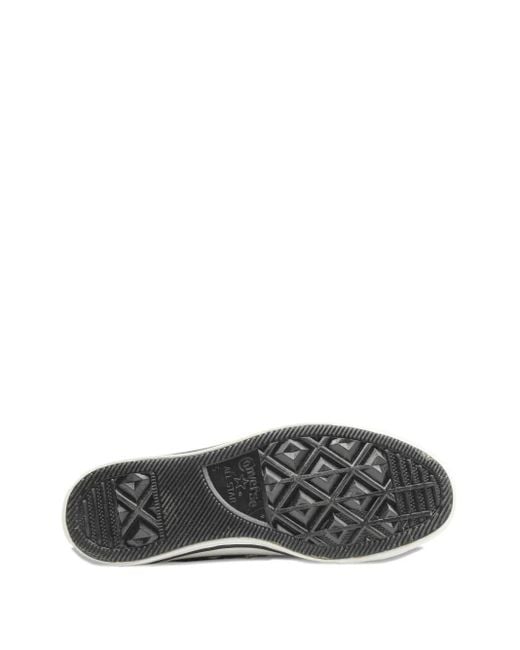 Converse Metallic Plaid-Panel Sneakers
