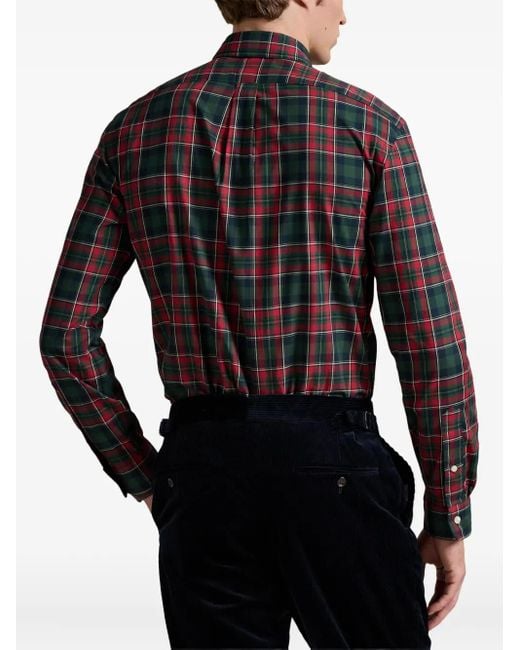 Chemise À Carreaux Polo Ralph Lauren pour homme en coloris Gris Lyst