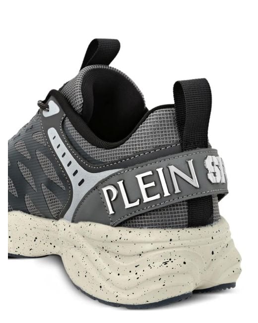 Philipp Plein Black Runner Trainers
