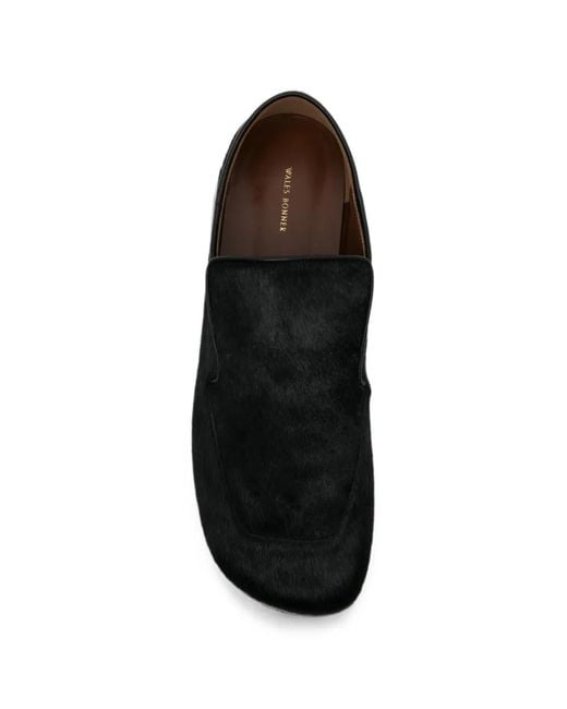 Wales Bonner Black The Dakar Loafers for men