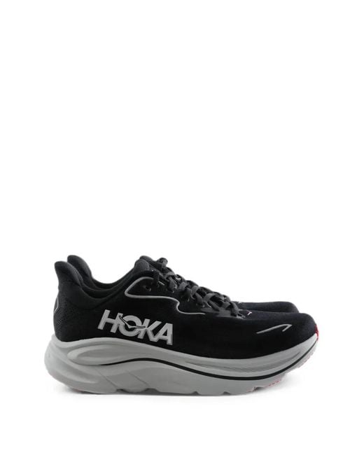 Hoka One One Black Clifton 10 Sneakers for men