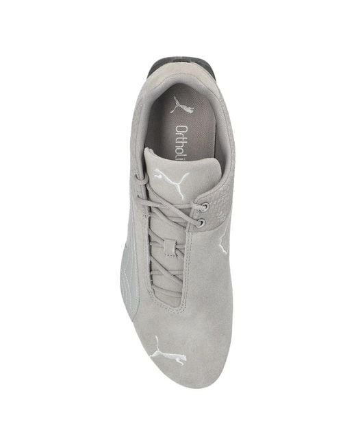 PUMA White Baskets Future Cat En Cuir