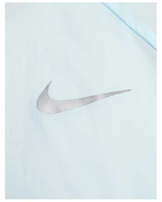 Nike Blue Reflective-Logo Jacket for men