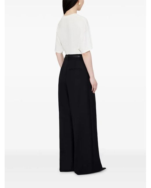 Anine Bing White Cade Tee