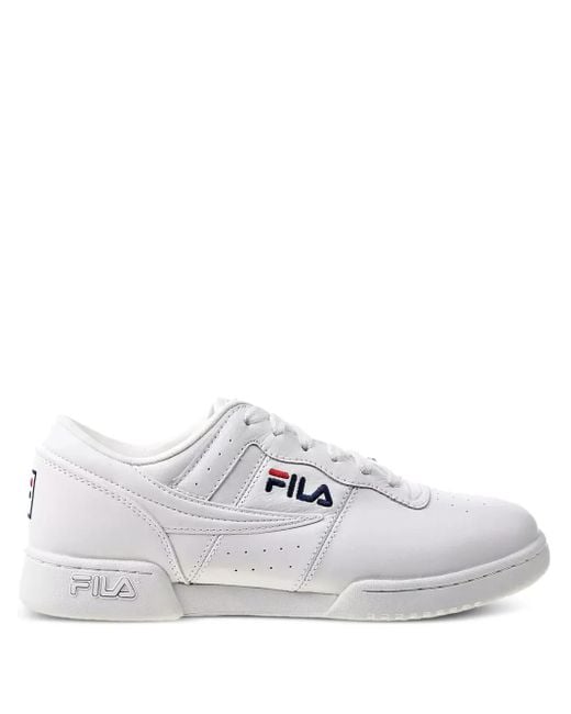 Fila White Original Fitness Sneakers for men
