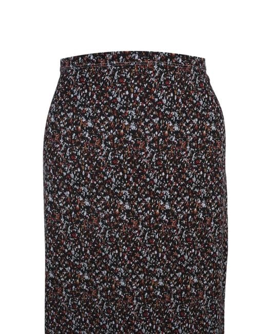 Rabanne Gray Printed Maxi Skirt