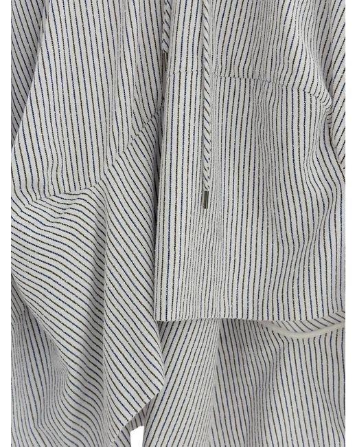 Vivienne Westwood Gray Striped Trousers