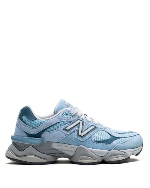 Sneakers 9060 con applicazione di New Balance in Blue