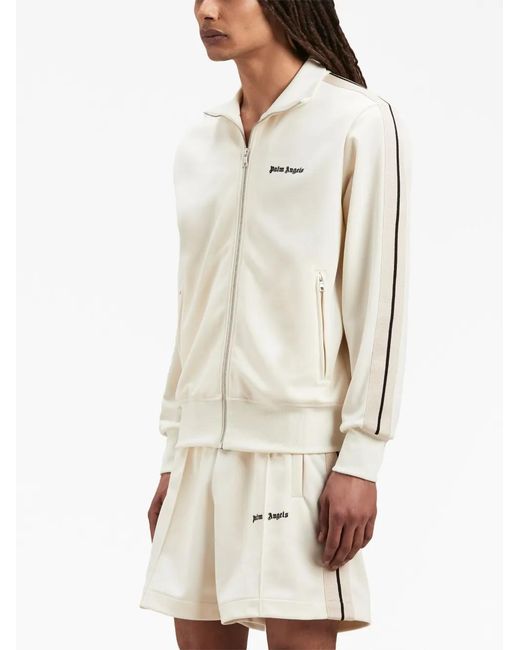 Palm Angels Natural New Classic Track Jacket for men