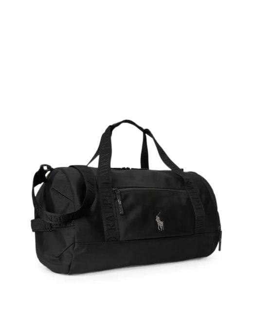 Polo Ralph Lauren Black Sac Fourre-Tout À Logo Brodé for men
