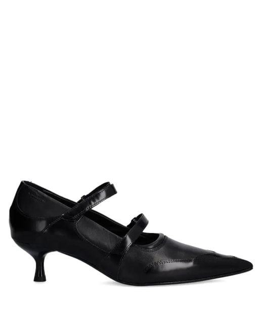 Vagabond Black 47Mm Lykke Double-Strap Pumps