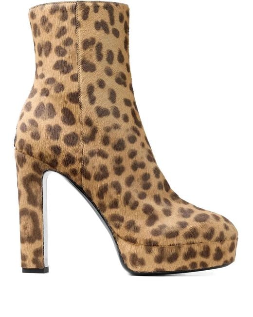 Jimmy Choo Brown 120Mm Marene Boots