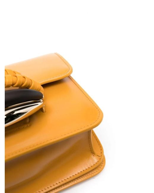Chloé Orange Kattie Leather Cross Body Bag