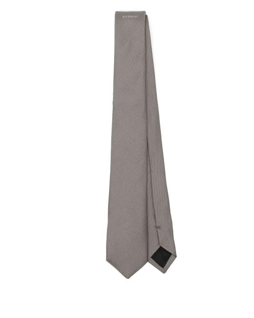 Silk Tie di Givenchy in Gray da Uomo
