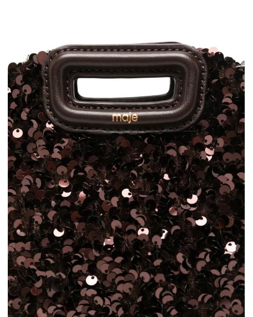 Maje Black Miss M Mini Bag