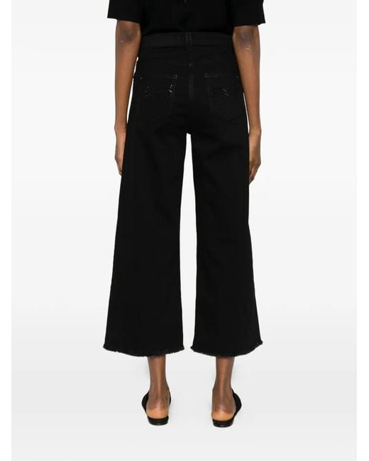 Betty Barclay Black Jean Ample Sally À Bords Francs