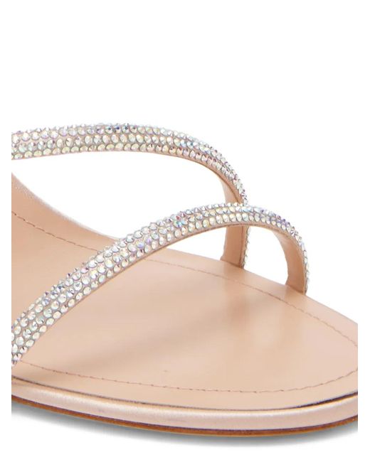 Rene Caovilla Pink Eva Floral Sandals