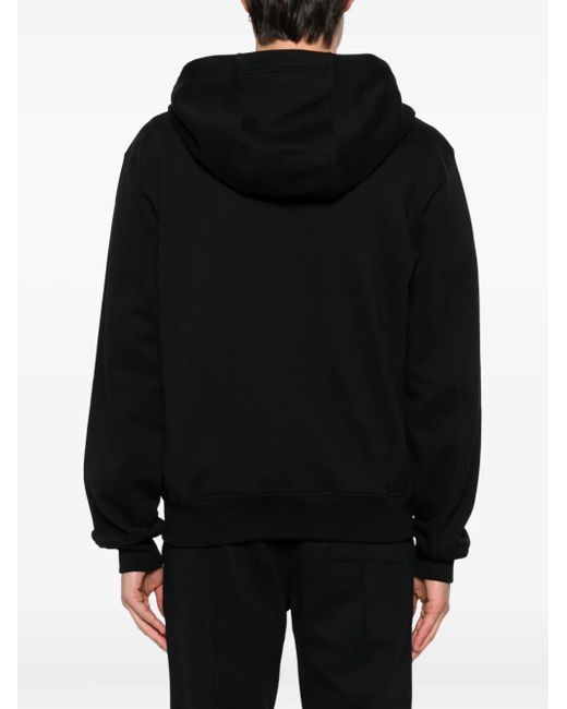 メンズ Casablanca ジップアップ パーカー Black