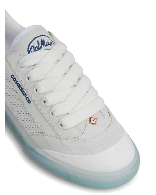 Casablanca White Del Mar Sneakers for men