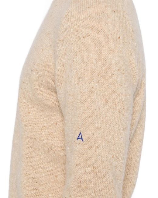 J.W. Anderson Natural Logo-Embroidered Jumper for men