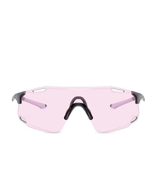 Oakley Pink Shield-Frame Sunglasses