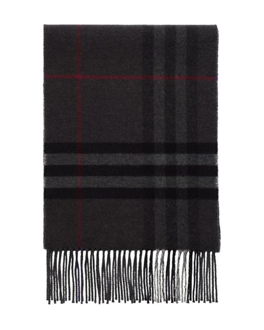 Sciarpa A Quadri di Burberry in Black