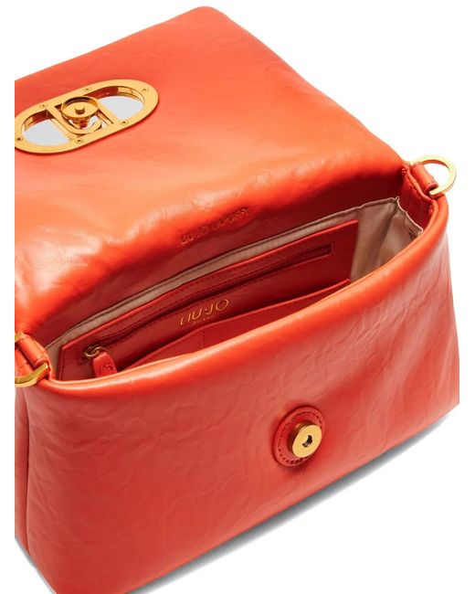 Liu Jo Red Sac Porté Épaule Lapuffy