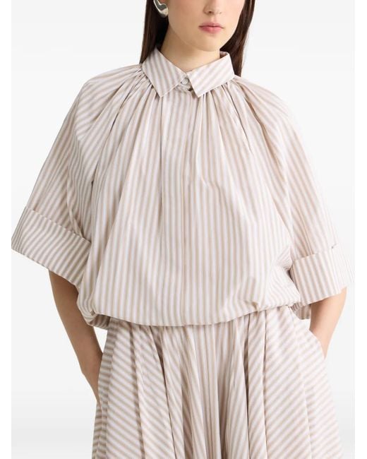 Patou White Striped Shirt
