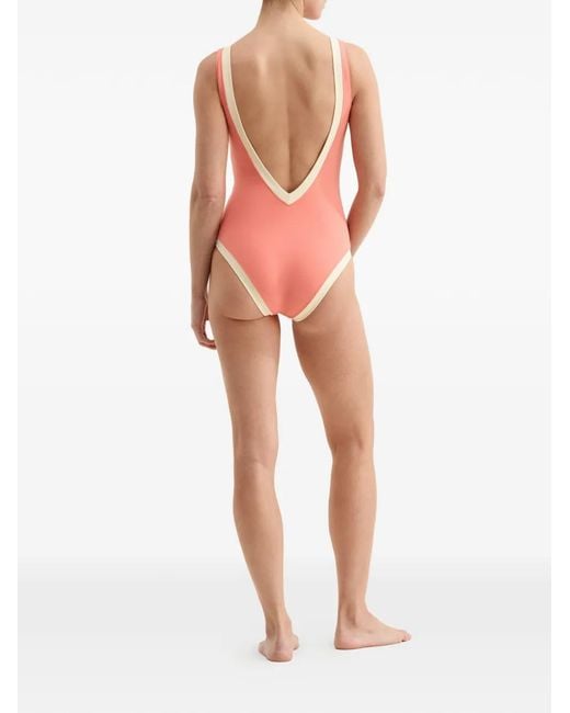 Eres Pink Canopée Tank One-Piece Swimsuit