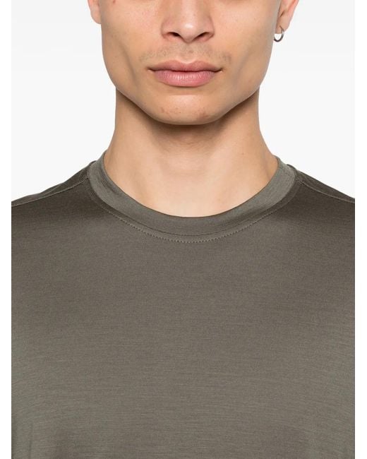 Montecore Gray Round-Neck T-Shirt for men