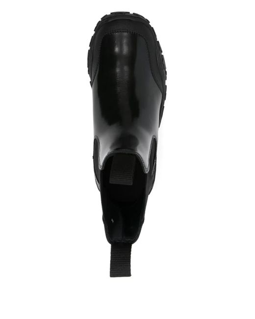 CECILIE BAHNSEN Black Blanca Leather Chelsea Boots