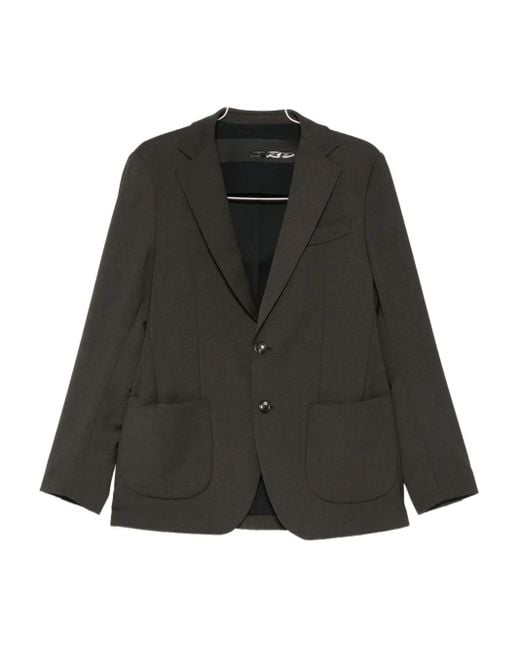 Rrd Black Buttoned Jacket for men