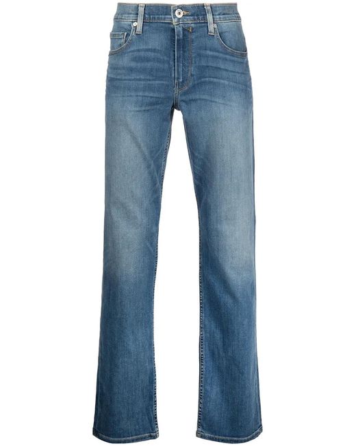 PAIGE Blue Normandie Straight-Leg Jeans for men