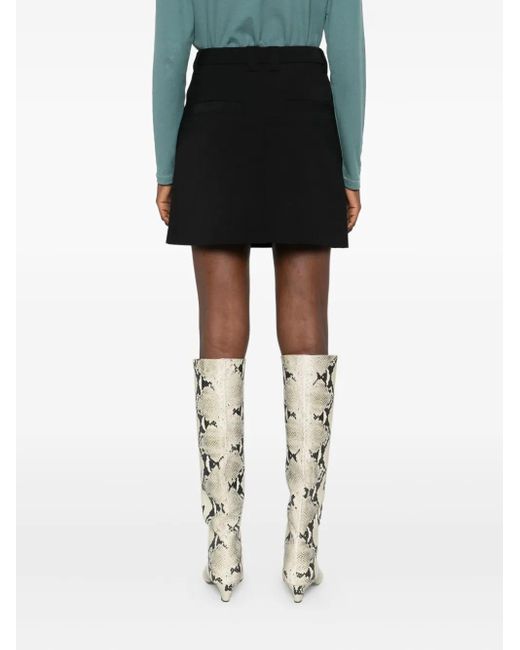Marc O' Polo Black Side-Pockets Mini Skirt