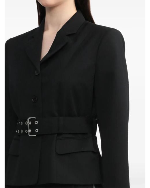 Blazer Con Schiena Scoperta di VAQUERA in Black